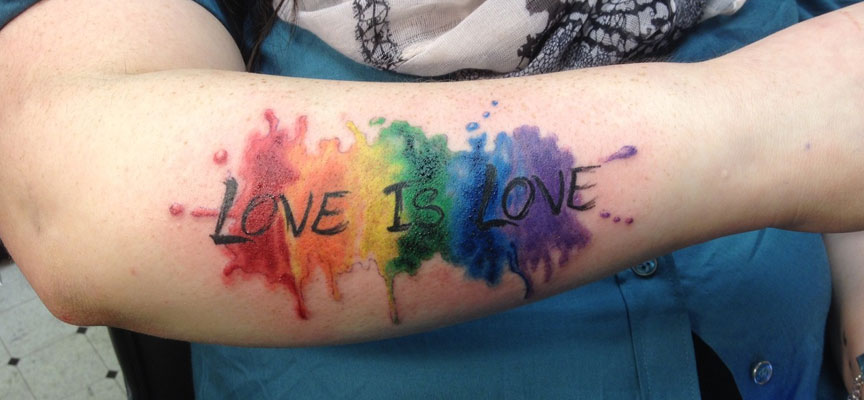 Rainbow Tattoo Ideas, Pride Tattoos, Tattoo Designs, Tattoo Models ›  Lesbian, Gay, Bisexual, Transgender & Intersex News